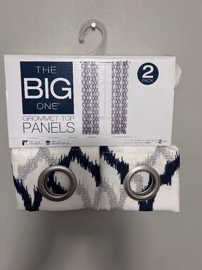 Grommet-top panel curtains